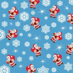 45" Thumbs Up Santa - Blue