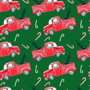 45" Christmas Haul - Green