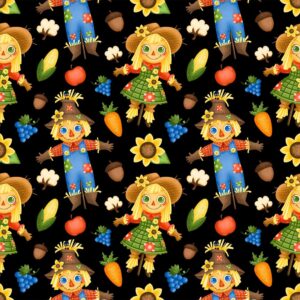 45"  Fall Friends - Black