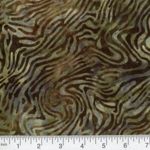 45" Premium Hand Stamped Batiks Mystic Maze