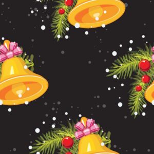 45" Chimers Allover - Black