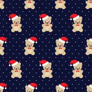 45" Teddy Bear - Navy