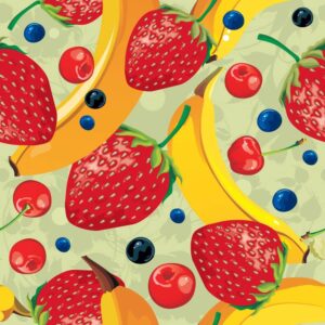 45" Fruit Toss Allover