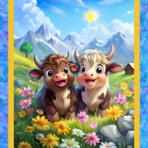 45" Highland Sunshine Panel