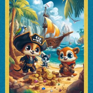 45" Pirate Adventure Panel