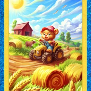 45" Sunny Bales Panel