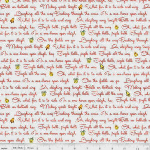 45" Riley Blake Jingle Bells