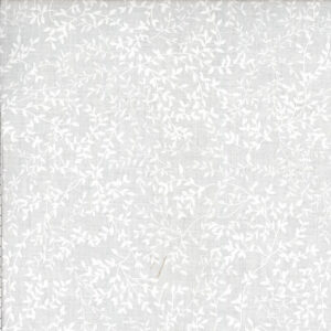 108" Fabric Traditions Viney Tonal Leaf White On White
