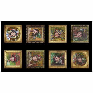 45" Quilting Treasures Les Femmes Fashionista 24" Panel