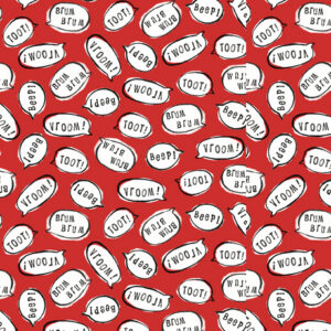 45" Quilting Treasures Vroom Vroom