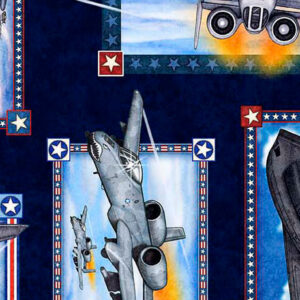 45" Quilting Treasures Patriot