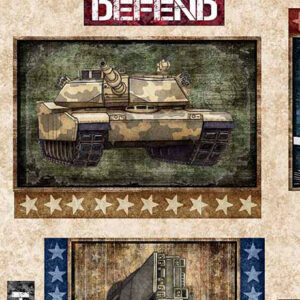 45" Quilting Treasures Patriot