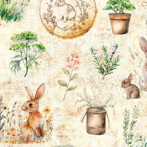 45" Quilting Treasures Hunny Bunny