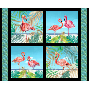 45" Blank Quilting Flock Star Panel