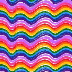 45" Blank Quilting Color My World