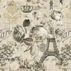 45" Blank Quilting Paris Nights