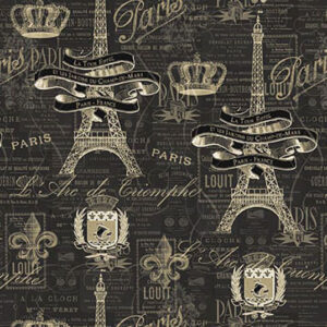 45" Blank Quilting Paris Nights