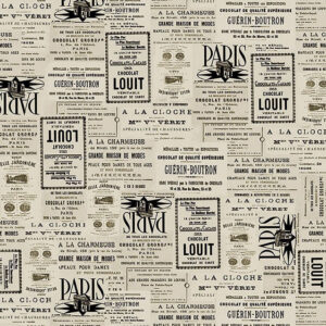 45" Blank Quilting Paris Nights