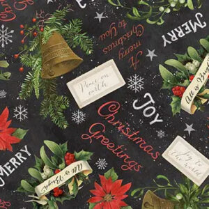 45" Blank Quilting Be Merry and Shine Bright