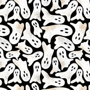 45" Blank Quilting Ghostly Greeting