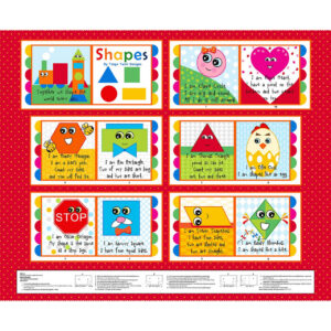 45" Blank Quilting Story Time Panel