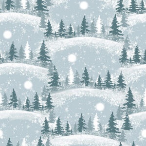 45" Blank Quilting Winter Whispers