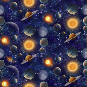 45" Blank Quilting Space Cadet