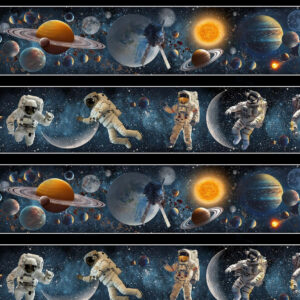 45" Blank Quilting Space Cadet