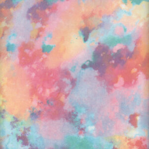 45" Flannel Celestial Tie Dye