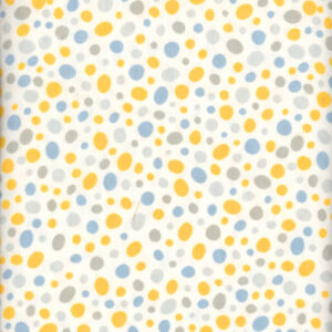 45" Flannel Elephant Dots Multi