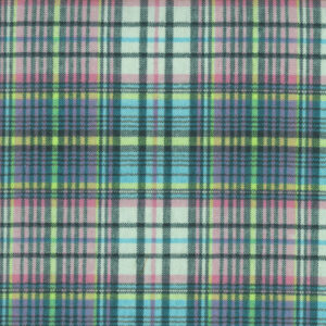 45" Flannel Fern Plaid