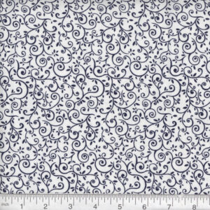 45" Florals & Swirls # 42