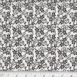 45" Florals & Swirls # 44