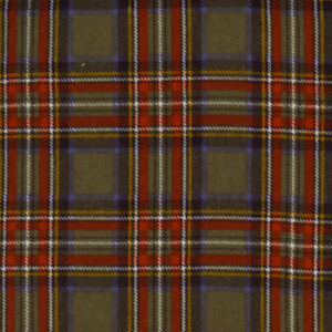 45" Flannel Green Tartan Plaid