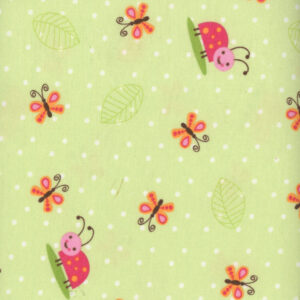45" Flannel Little Ladybug