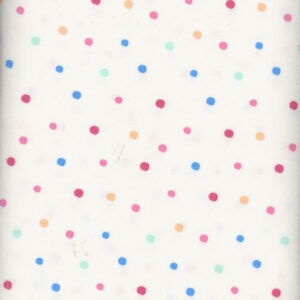 45" Flannel Multi Dot