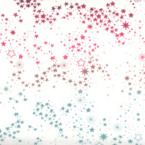 45" Flannel Multi Stars