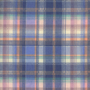 45" Flannel Peak Blue Plaid