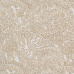 108" Roc-Lon Paisley Beige Prints