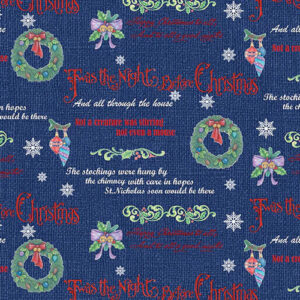 45" Benartex The Night Before Christmas