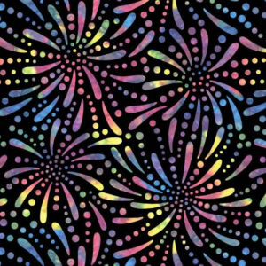 108" Wilmington Prints Fireworks Wide Backing