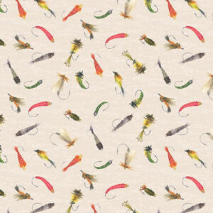 45" Wilmington Prints Gone Fishing