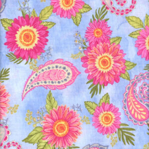 45" Wilmington Prints Paisley Punch