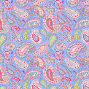 45" Wilmington Prints Paisley Punch