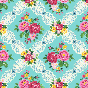 45" Quilting Treasures Paisley Punch