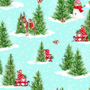 45" Quilting Treasures Gnome For The Holidays