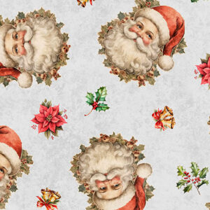 45" Quilting Treasures Holly Jolly