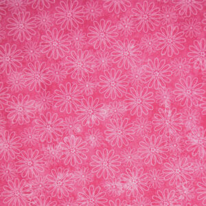 45" Cotton Prints Sundrenched Flowers Pink