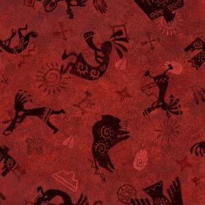 45" Oasis Fabrics Legends Kokopelli
