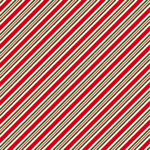 45" Oasis Fabrics Noel Diagonal Stripes